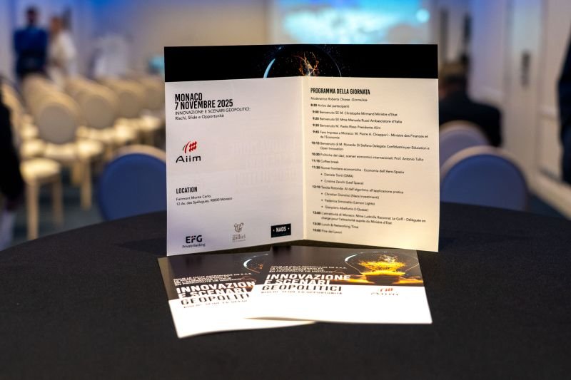 Il ventimigliese Mauro Parodi alla conferenza “Innovazione e scenari geopolitici: rischi, sfide opportunità” nel Principato di Monaco (SanremoNews)